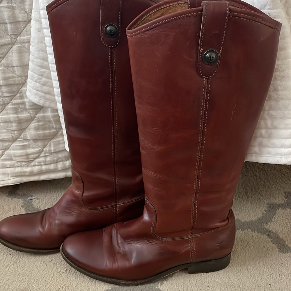 Frye Melissa Button Boots- good condition, not in original box